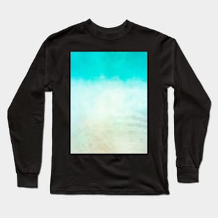 Surf And Sand abstract art Long Sleeve T-Shirt